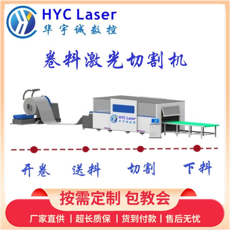 卷料激光切割生產(chǎn)線